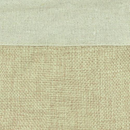 tételeket Juta szövetből készült virágtartó kosár, natúr evőeszköz, Ø28cm, M25cm, 3 db