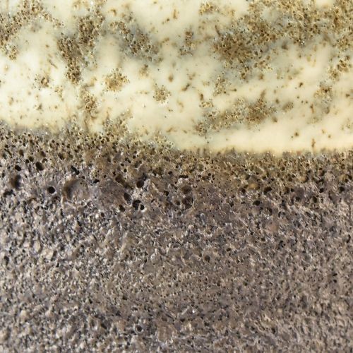 tételeket Kerámia váza szárított virágokhoz, krémszínű, szürkészöld, M34cm