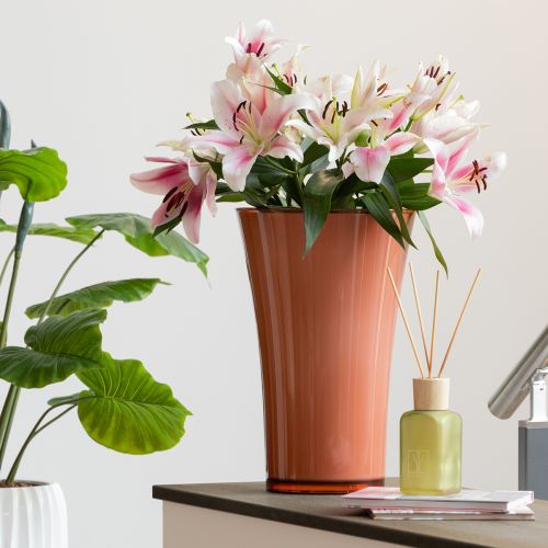 tételeket Váza Rózsaszín Állóváza Dekoratív Váza Fizzy Siena Ø28.5cm Ma45cm