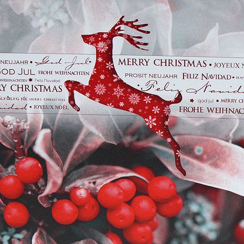 Floristik24 Karácsonyi képeslapok 12,5x12,5cm 6db