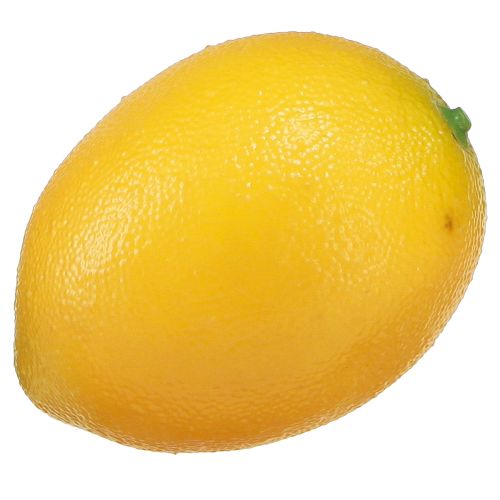 tételeket Mesterséges Citrom Dekoratív Gyümölcsök, Műanyag, Sárga, Lakberendezésbe és Kirakatokba, Ø5.5cm, Ma8cm, 6 Darab