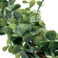 Floristik24 Mesterséges eukaliptusz füzér dekoratív füzér zöld 150cm