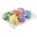 Floristik24 Húsvéti tojás függő műanyag tojás 6,5x10cm 6db