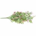 Floristik24 Csokor fűvel és virágokkal műrózsaszín 53cm