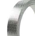 Floristik24 Alumínium szalag lapos huzal ezüst matt 20mm 5m