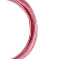 Floristik24 Alumínium huzal 2mm rózsaszín 3m