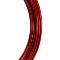 Floristik24 Alumínium huzal 2mm 100g piros