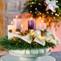 Mesterséges Borostyánszínű Gyümölcság, Arany Díszítéssel, 26 cm, 6 Darabos Csomag | Floristik24.hu