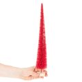 Dekoratív keskeny karácsonyfa, műfenyő fa talpon, 40 cm, 3 darab | Floristik24.hu