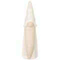 Dekoratív törpe figura, világos kerámia, skandináv stílusú, 18 cm, 3 darabos | Floristik24.hu