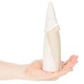 Dekoratív gnóm figura állóra, karácsonyi dekoráció, kerámia, 22cm | Floristik24.hu