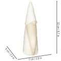 Dekoratív gnóm figura állóra, karácsonyi dekoráció, kerámia, 22cm | Floristik24.hu