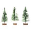 Műfenyők asztaldíszként karácsonyra, hófödte, 6 cm, 12 darab | Floristik24.hu