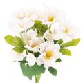 Floristik24 Műrózsa csokor karácsonykor, karácsonyi csokor, 35cm, 6 darab