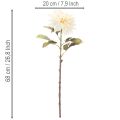 Mesterséges dália virág vázába 68cm | Floristik24.hu