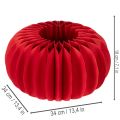 Méhsejt papír tök dekorációs papír 34cm 2db | Floristik24.hu