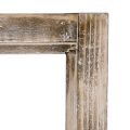 Dekoratív ablakkeret fa dekoráció rusztikus barna 40×60cm | Floristik24.hu