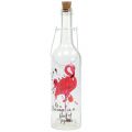 Floristik24 Deco palack LED flamingó 37,5cm meleg fehér 2db