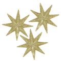 Floristik24 Dekoratív csillagok arany Ø5cm 20db