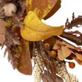 Floristik24 Dekoratív füzér őszi füzér, növényfüzér színes őszi levelek dekoráció 195cm