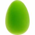 Floristik24 Dekoratív húsvéti tojás zöld H25cm Húsvéti dekoráció bolyhos dekortojások