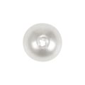Floristik24 Dekoratív gyöngyök kézműves gyöngyök befűzéséhez fehér 6mm 300g