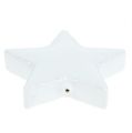 Floristik24 Deco csillagok fehérre szórni 4-5cm 72p