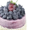 Floristik24 Dekoratív torták gyümölcsből készült élelmiszer-babákkal Ø8cm 2db