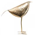 Floristik24 Deco madár Deco figura madár arany fém dekoráció 41×13×42cm