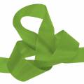 Floristik24 Ajándék és dekorációs szalag zöld 40mm 50m