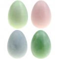 Floristik24 Húsvéti tojások nagy pasztell színek H16cm 4db