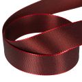 Ajándékszalag, elegáns és fényes taft szalag ünnepi alkalmakra, 25 mm széles, 50 m hosszú | Floristik24.hu
