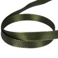Dekoratív szalag, keskeny taft szalag kreatív ajándékcsomagoláshoz, 10 mm széles, 50 m hosszú | Floristik24.hu