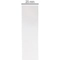 Dekoratív taft szalag, fehér, 25 mm széles, 50 m hosszú | Floristik24.hu