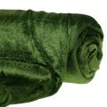 Floristik24 Dekoratív anyag Bársony moha zöld 140cm x 300cm