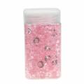 Floristik24 Dekoratív kövek gyémánt akril világos rózsaszín Ø1,2cm 175g születésnapi dekorációhoz
