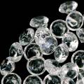Floristik24 Díszítő kövek gyémánt akril átlátszó Ø1,8cm 150g szórt díszítés