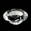 Floristik24 Gyémánt átlátszó gyertyatartó gyertyatartó Ø7cm