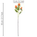 Mű narancssárga sáfrány művirág vázába és dekorációhoz, 55 cm, 4 darab | Floristik24.hu