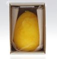 Floristik24 Deco tojásgyertya citrom 14cm