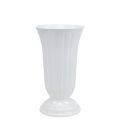 Floristik24 Lilia váza fehér Ø16cm 1db