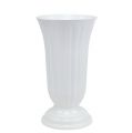 Floristik24 Lilia váza fehér Ø23cm, 1db