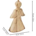 Karácsonyfára akasztható angyalfigura, 10 cm, 12 darab | Floristik24.hu