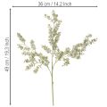 Mesterséges eukaliptusz ág, díszág vázákba és csokrokhoz, 49 cm, 4 darab | Floristik24.hu
