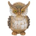 Bagoly figura, kis ülő bagoly, dekoráció, 11cm | Floristik24.hu