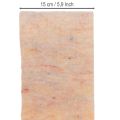 Filcszalag, kétszínű edényfogó gyapjúfilcből, narancssárga/többszínű, 15cm x 5m | Floristik24.hu