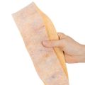 Filcszalag kétszínű edényfogóként, tiszta gyapjúból, narancssárga/többszínű, 7,5 cm széles, 5 m hosszú | Floristik24.hu