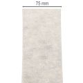 Kétszínű filcszalag, fehér/szürke, 100% gyapjúból, 7,5 cm széles, 5 m hosszú | Floristik24.hu