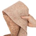 Filc szalag, kétszínű, méteráru kreatív projektekhez, barna/fehér, 15cm x 5m | Floristik24.hu
