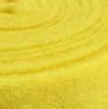 Floristik24 Filc szalag sárga deko szalag filc 7,5cm 5m